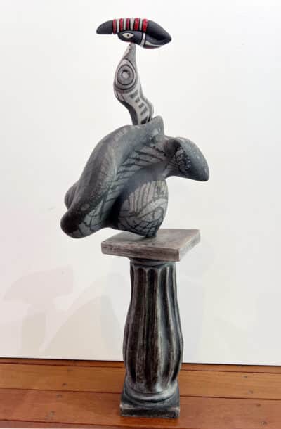 Cormorant Catch - Marilyn Tabatznik