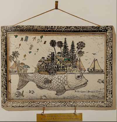 Art Gallery Society's Annual Picnic & Kite Day in Fish Island - Leon Pericles