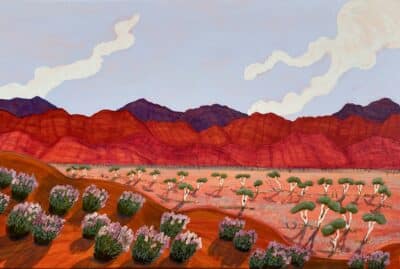 Camped in the Mulla Mulla - Jules Bulleid