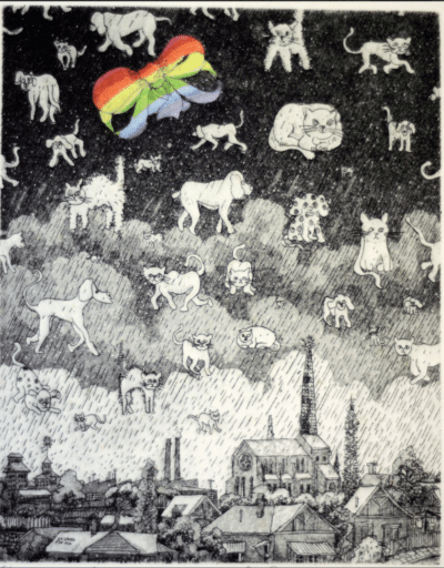 Etching for Nia - Leon Pericles