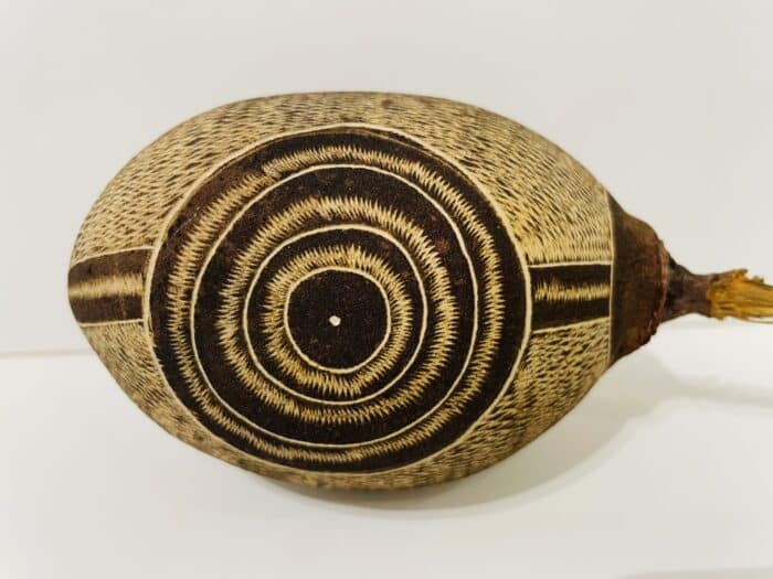 Carved Boab Nut - Pattern