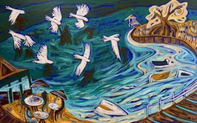 Coffee and Corellas original - Emma Blyth