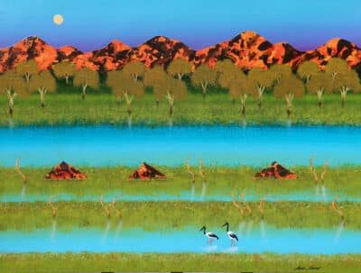 Jabiru - Kakadu Landscape - Peter Coad