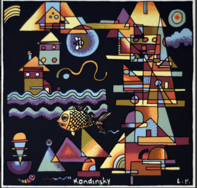 Kandinsky, Out Yachting with Tiggy - Leon Pericles