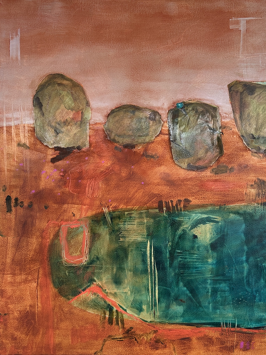 Kimberley Downs Waterhole - Roslyn Hamdorf