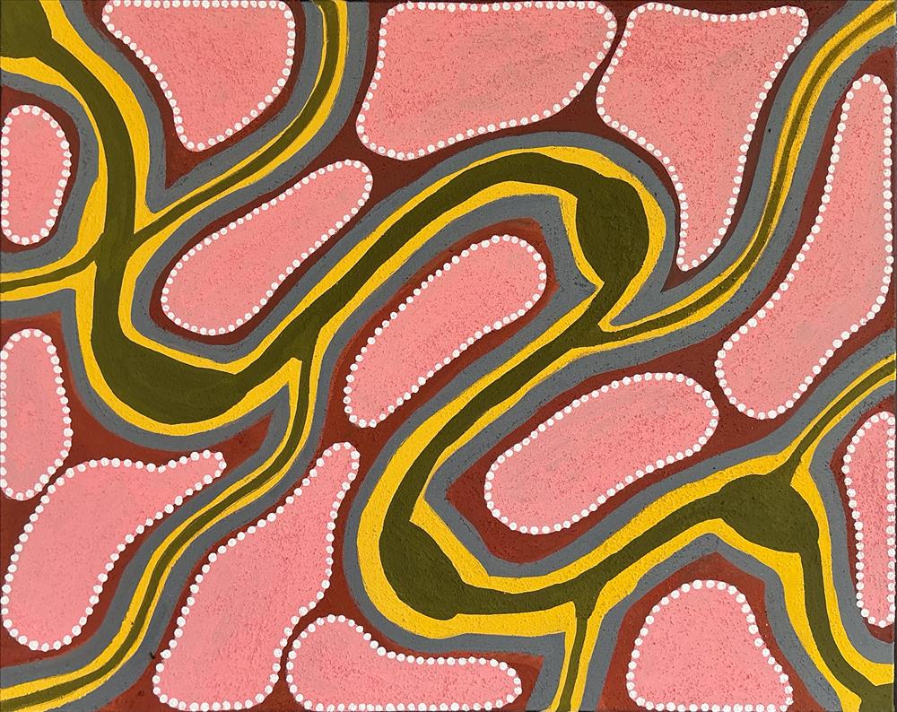 Living Currents of Connection: The Flow of Ord River and Limestone Country - Cecil Mosquito