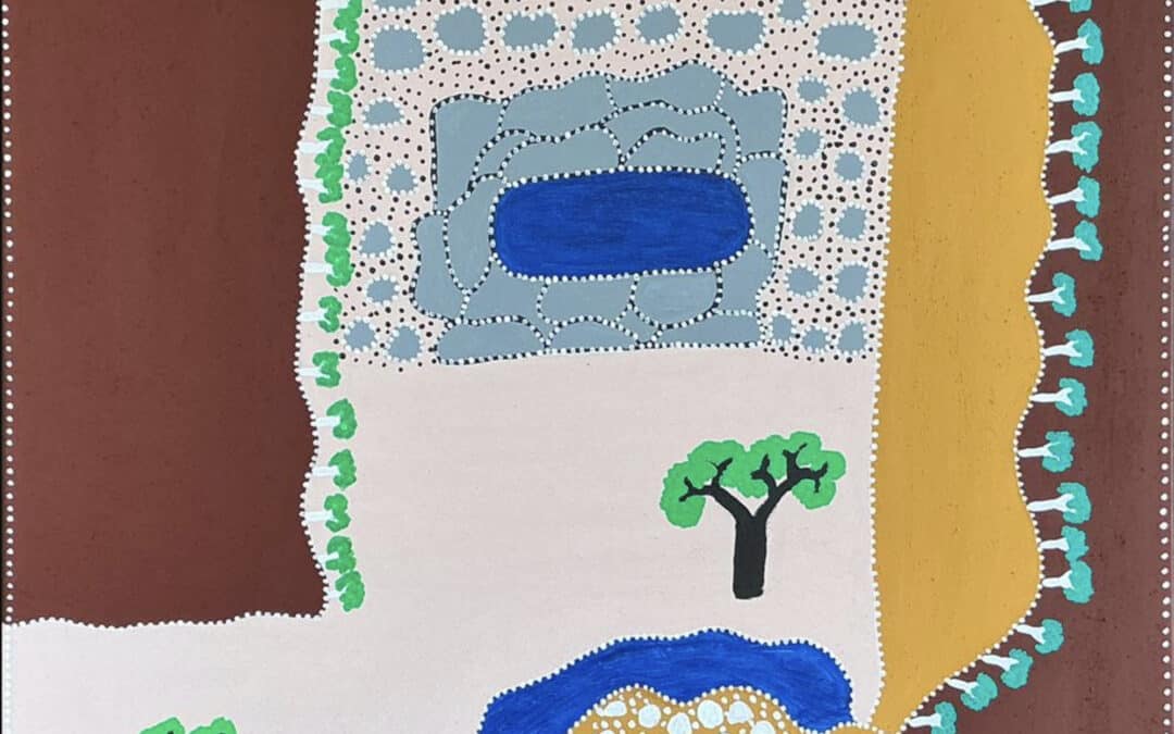 Warmun Artist Group Show: ‘The Living Healing Water of Gija Country’