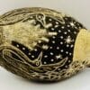 Carved Boab Nut - Brolgas