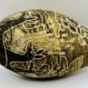 Carved Boab Nut - Brolgas - Image 2