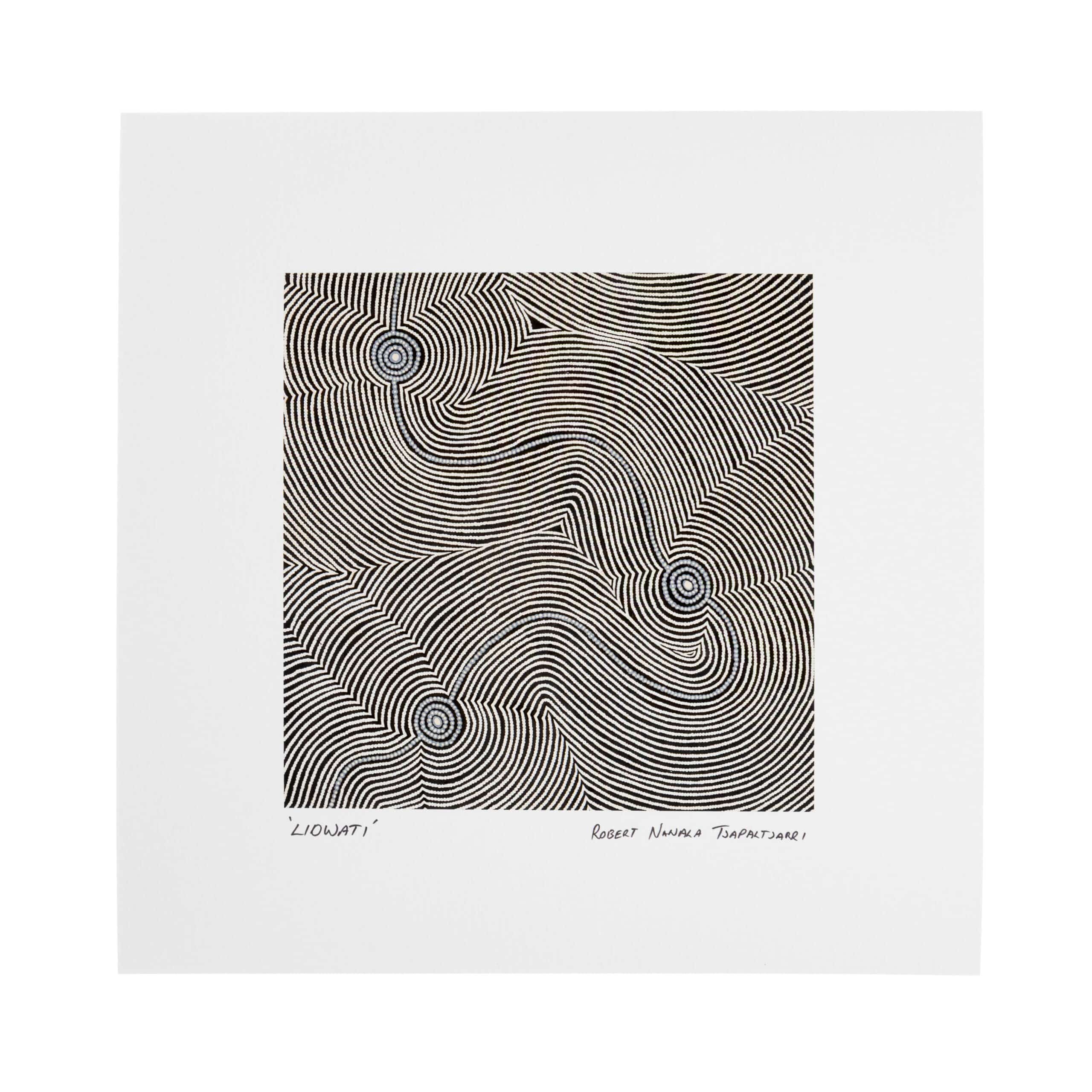 Robert Nanala 'Lidwati' Art Print 30cm