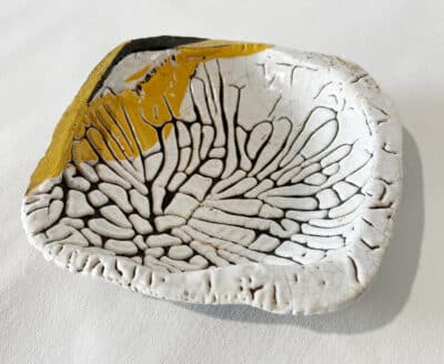 Raku Bowl - Marilyn Tabatznik