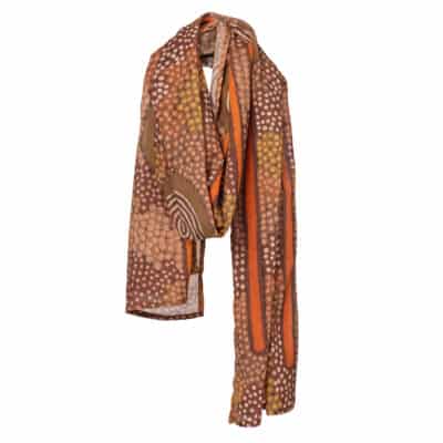 Robert Nanala MARUWA colour Scarf