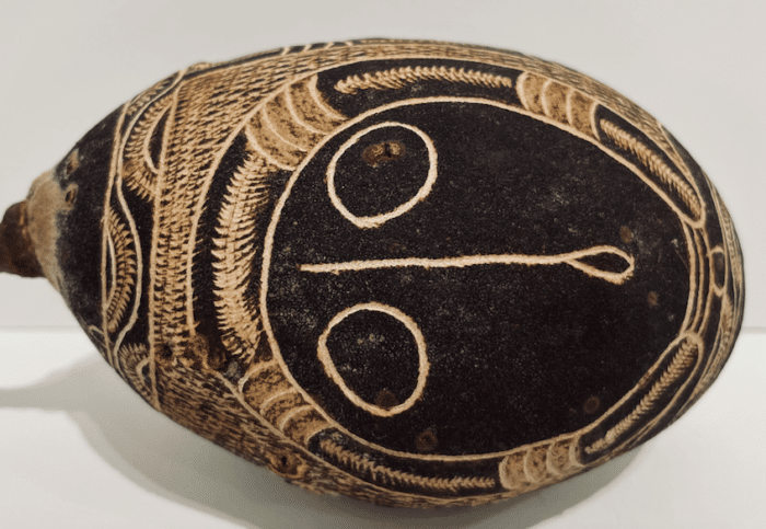 Carved Boab Nut - Wandjina