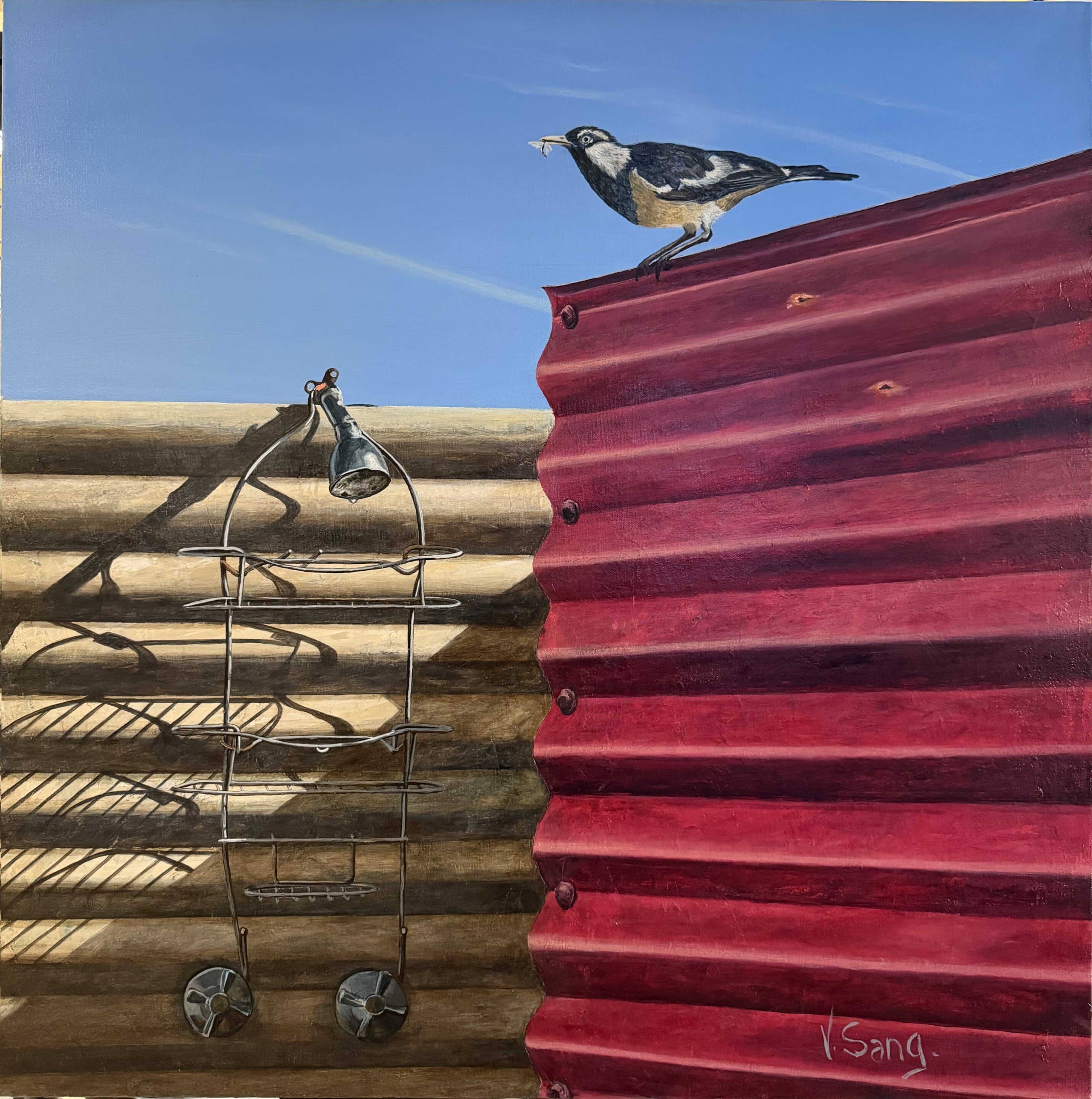 Birds Eye View - Barn Hill - Vicki Sangster